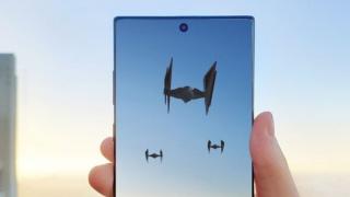 Navele din Star Wars ajung pe Pământ prin aplicaţiile AR de pe telefoanele Samsung Galaxy