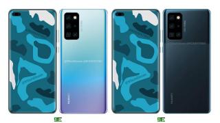 Cea mai nouă randare a lui Huawei P40 Pro prezintă 5 senzori foto în spate, cameră selfie duală în orificiu