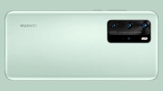 Huawei P40 Pro apare în varianta de culoare "Mint Green" - un verde-mentă pal destul de arătos