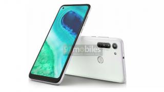 Motorola Moto G8 apare într-o randare cu decupaj bulină pentru camera selfie și setup foto triplu în spate