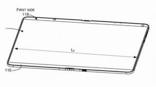 Microsoft brevetează un device pliabil cu balama la mijloc și ecran flexibil neîntrerupt; Posibil un Surface Duo 2