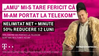 Telekom România îl "portează" pe ciobanul Ghiţă de la Vodafone şi lansează noile oferte comerciale