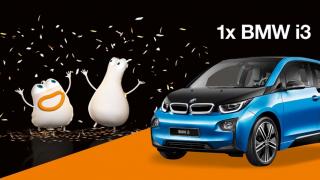 Extra bonus de internet, premii în bani și un BMW i3 sunt oferite într-o tombolă specială clienților Orange PrePay