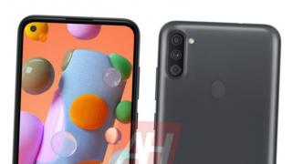 Samsung Galaxy A11 apare într-o primă randare credibilă și are ecran Infinity-O, cameră triplă în spate