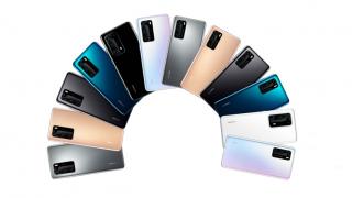 Cum arată un curcubeu de telefoane? Vedem toate variantele de culoare în care va sosi seria Huawei P40