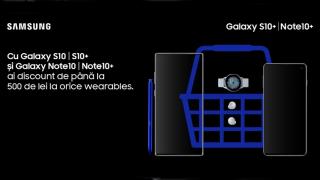 Alege acum un pachet smartphone + smartwatch sau căști wireless Samsung și primești 500 lei reducere la comandă; Iată ofertele Samsung România