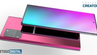 Samsung Galaxy Note 20+ a primit randări foarte convingătoare, cu o cameră preluată de la S20 Ultra, dar ceva mai plată