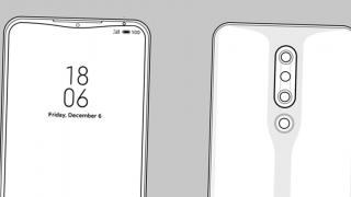 Smartphone-ul Xiaomi cu breton atipic revine într-o variantă actualizată; Apare un nou brevet
