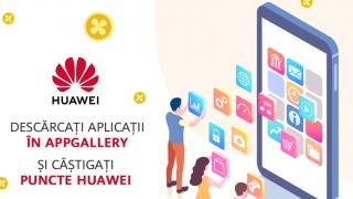 "Descărcați și câștigați" este noua campanie Huawei prin care poți câștiga puncte pentru activarea de servicii suplimentare în AppGallery