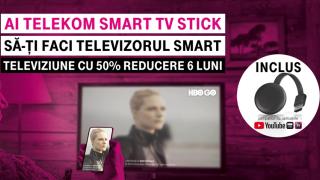 Telekom anunță noi oferte comerciale cu abonamente mobile de la 3 euro/lună și oferta Smart TV Stick cu Google Chromecast la pachet