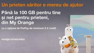 Orange România îţi oferă până la 100 GB de net pentru tine şi prieteni, cu noua ofertă PrePay