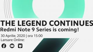 Lansarea globală a lui Redmi Note 9 va fi transmisă live joi, 30 aprilie, de la ora 15:00 (ora României)