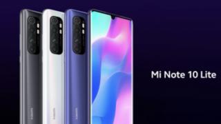 Xiaomi Mi Note 10 Lite se lansează mâine pe 30 aprilie și îl vedem într-o primă imagine oficială