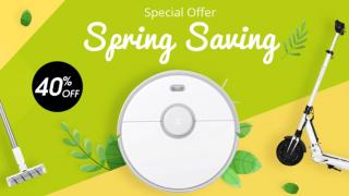 Oferte speciale de primăvară pe GeekMaxi.com; Aspirator fără fir și purificator aer, cu livrare din depozit european