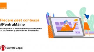 Orange România oferă tablete şi Internet nelimitat pentru 30.000 de elevi şi profesori din mediul rural