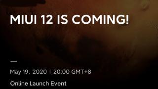 MIUI 12 în versiunea globală va fi lansată oficial pe 19 mai într-un eveniment transmis live de la ora 15:00 (ora României)