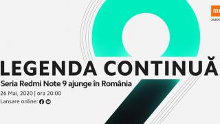 Seria de telefoane Redmi Note 9 ajunge oficial în România; Iată cum poți urmări evenimentul de lansare din această seară de la ora 20:00