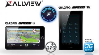 Noi tablete Allview Alldro: Speed Satellite și Alldro Speed 3G