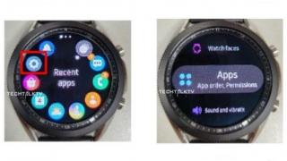Samsung Galaxy Watch 3 se afișează în noi fotografii reale, de această dată cu ecranul aprins