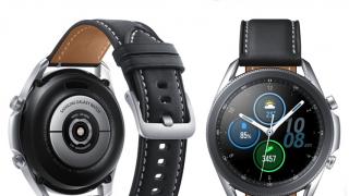Samsung Galaxy Watch 3 se lasă admirat în prima imagine oficială; Vedem varianta de 45mm cu ecran de 1.4 inch