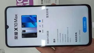 Honor X10 Max, smartphone-ul cu ecran uriaș de 7.09 inch apare într-o fotografie hands-on; Lansarea are loc mâine