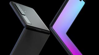Telefonul cu clapetă Huawei Mate V apare în primele randări şi un video 3D; Are 4 camere în spate, ecran mic exterior