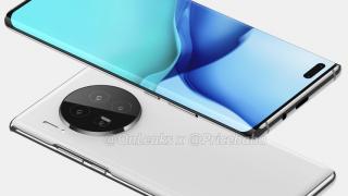 Huawei Mate 40 Pro apare în cele mai detaliate randări de până acum, cu o cameră uriașă în spate; Revin butoanele de volum