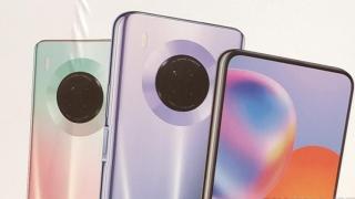 Huawei Y9a apare într-un poster, cu modul foto circular și cameră selfie pop-up; Oferă încărcare rapidă la 40W