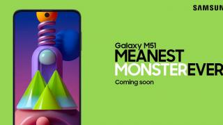Samsung Galaxy M51 primeşte un teaser oficial, ni se promite "un monstru cu baterie de 7000 mAh"; Avem şi imagini noi