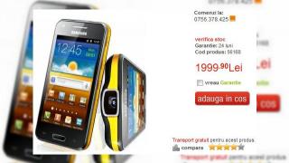 Samsung Galaxy Beam acum la Quickmobile.ro; Telefonul cu proiector vine În sufrageria ta!
