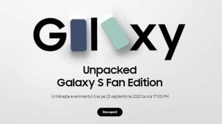 Samsung Galaxy S20 FE se va lansa pe 23 septembrie, în cadrul unui nou eveniment Unpacked