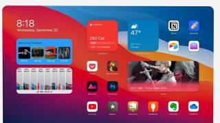Cum ar arăta noile widget-uri de pe iPhone pe tableta iPad? Vedem un concept pentru iPadOS 15 