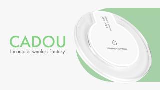 Fiecare comandă plasată pe CONTAKT.ro îți aduce cadou un încărcător wireless; Avem și 30% reducere la huse personalizate