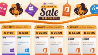 (P) De Halloween licențele Windows 10 sunt mai ieftine, de la 5.8 euro per PC; Iată oferta specială Keysoff