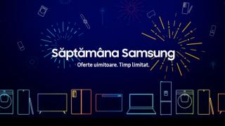 Săptămâna Samsung vine cu oferte speciale la telefoane, gadget-uri și electrocasnice; Avem și extra reduceri