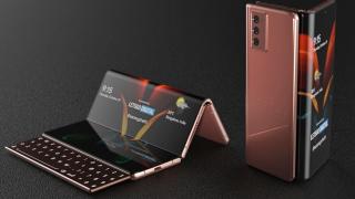 Samsung Galaxy Z Fold 3 ar putea avea o tastatură glisantă, conform unui nou brevet; Avem şi randări