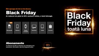 Orange dă startul campaniei de Black Friday 2020, cu reduceri la abonamente, telefoane, gadget-uri și accesorii