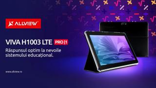 Allview lansează tableta Viva H1003 LTE PRO/1, dispozitiv util pentru procesul educaţional