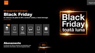Orange România ține "Black Friday toată luna": reduceri la sute de produse, exclusiv online