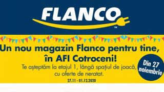 Flanco deschide un nou magazin în AFI Cotroceni din București și se lasă cu oferte speciale: iPhone 11 la 2.499 lei, TV 4K la 999 lei