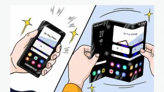 Samsung Display postează un teaser pentru telefoane rulabile şi triplu pliabile