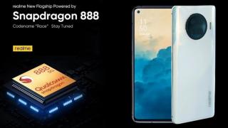 Prima fotografie cu Realme “Race”; Vine cu noul Snapdragon 888 și 12GB de RAM