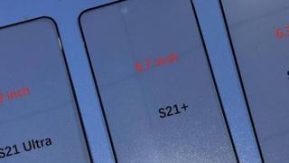 Trio-ul Samsung Galaxy S21 își prezintă protecțiile de ecran; Muchii foarte înguste și diagonale aproape neschimbate față de seria S20