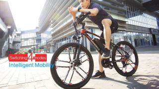 Samebike MY-SM26 este o bicicletă electrică ce poate fi achiziționată la reducere din oferta TomTop; Se livrează din depozit european