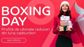 eMAG dă startul campaniei "Boxing Day": Ultimele reduceri din luna cadourilor sunt aici!