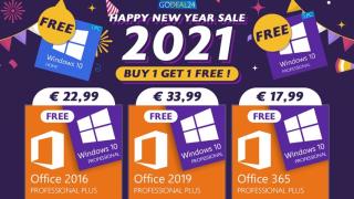 (P) 2021 vine cu super oferte pe GoDeal24; Licențe Windows de la 7.4 euro și pachete combo cu Office inclus