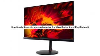 CES 2021: Acer a lansat un monitor special de gaming pentru PS5, Xbox Series X: Nitro XV282K KV 4K, cu VRR 120 Hz