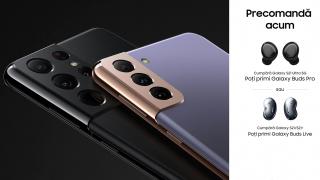 Iată cum poți obține căștile Galaxy Buds Live/Buds Pro cadou la precomanda lui Samsung Galaxy S21, S21+ sau S21 Ultra
