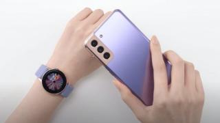 Samsung Galaxy Watch Active2 primește o nouă variantă de culoare în ton cu violetul lui Galaxy S21; Apare și o actualizare software