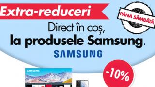 Flanco îți oferă 10% extra reducere la plata cu cardul pentru produsele Samsung, inclusiv noile telefoane; S21 Ultra scade sub 5.500 lei